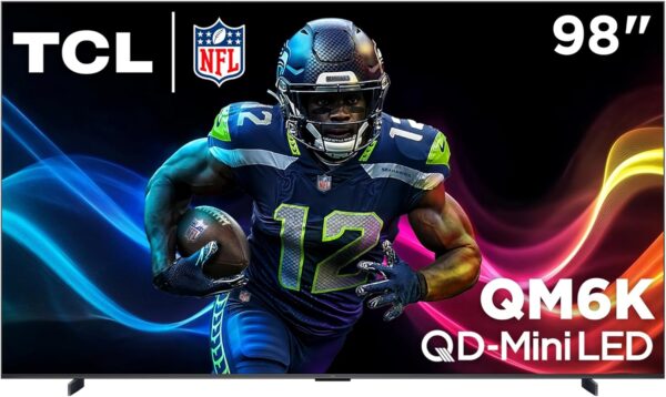 TCL 98-Inch Class QM6K Series QD-Mini LED 4K UHD Google Smart TV Best Value Mini-LED TV - QLED, 144hz, 288hz Gaming Rate, High Contrast Screen, Onkyo Audio, Dolby Atmos (98QM6K, 2025 Model) - Image 20