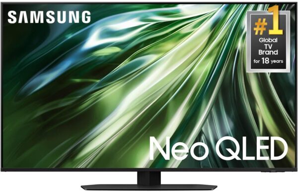 Samsung 75-Inch Class Neo QLED 4K QN90D Series Mini LED, Neo Quantum HDR+ Smart TV w/Dolby Atmos, Object Tracking Sound+, Motion Xcelerator, Real Depth Enhancer Pro, Alexa Built-in (QN75QN90D, 2024)