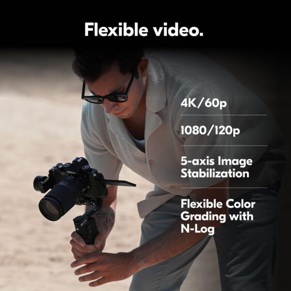 Nikon Z f with Zoom Lens | Full-Frame Mirrorless Stills/Video Camera with 24-70mm f/4 Lens | Nikon USA Model - Image 11
