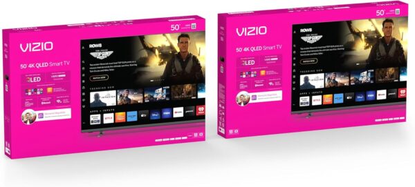 VIZIO 50-inch Quantum Pro 4K 120Hz QLED HDR10+ Smart TV with Dolby Vision, Active Full Array, 240Hz @ 1080p PC Gaming, WiFi 6E, Apple AirPlay, Chromecast Built-in, M50QXM-K01, 2023 Model - Image 15