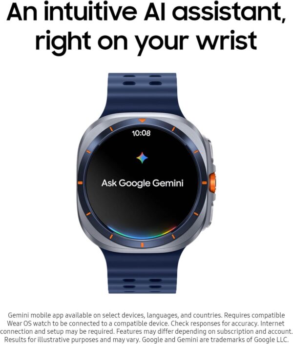 Samsung Galaxy Watch Ultra (2025) 47mm LTE Smartwatch + Gift Card, Titanium Casing, Advanced Sleep Coaching, Running Coach, Energy Score, GPS, Titanium White [US Version, 2 Yr Warranty] - Image 6