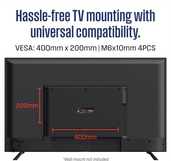 Westinghouse 43-inch Smart TV, FHD 1080P Xumo TV w/Voice Remote, Flat Screen LED Television w/Apple HomeKit, Wi-Fi & Mobile Connectivity - Image 8