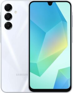 Read more about the article Samsung Galaxy A16 5G A Series, Unlocked Android Smartphone, Large AMOLED Display, Durable Design, Super Fast Charging, Expandable Storage, 5G Connectivity, US Version, 2025, Light Gray