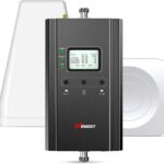 Read more about the article Hiboost Cell Phone Signal Booster for Home and Office, 4,000 sq ft, Boost 5G 4G LTE Data for Verizon AT&T and All U.S. Carriers, FCC Approved