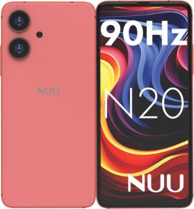 Read more about the article NUU N20 Basic Cell Phone for T-Mobile, Mint, Metro, Qlink, Tello, 12(6+6) GB+128GB,Perfect for Teenagers, Dual SIM 4G, Octa-Core 6.6″ 90Hz HD+, Unlocked Phones Android Phone 14, US Warranty (Pink)