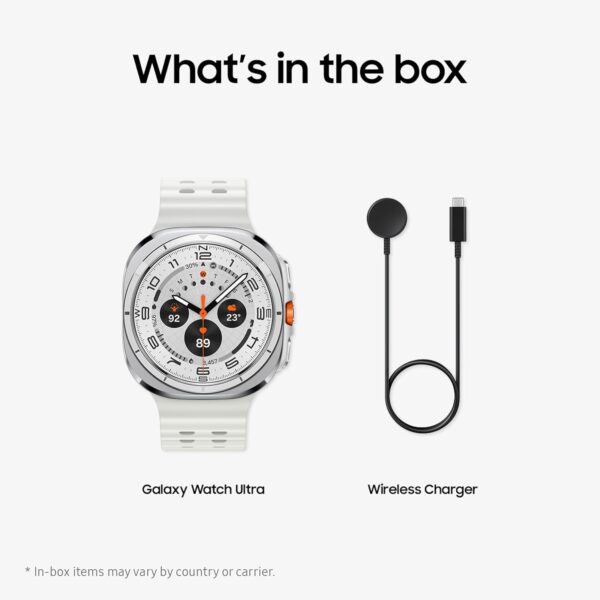 Samsung Galaxy Watch Ultra (2025) 47mm LTE Smartwatch + Gift Card, Titanium Casing, Advanced Sleep Coaching, Running Coach, Energy Score, GPS, Titanium White [US Version, 2 Yr Warranty] - Image 11
