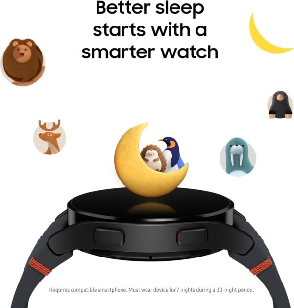 SAMSUNG Galaxy Watch FE 40mm LTE AI Smartwatch w/Fitness Tracking, BIA Sensor, Personalized HR Zones, Heart Rate Tracker, Sleep Monitor, 2024, Black [US Version, 1Yr Manufacturer Warranty] - Image 6