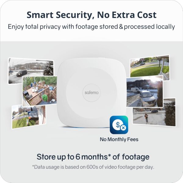 4K Security Cameras Wireless Outdoor/Indoor, Battery Cameras for Home Security, No Monthly Fees, 32G Local Storage, Advanced AI, 5W Solar Panels, Color Night Vision, 2-Way Audio, 2.4Ghz WiFi - Image 2