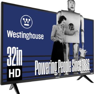 Westinghouse 32-inch Smart TV, HD Xumo TV with Voice Remote, Flat Screen LED Television w/Apple HomeKit, Wi-Fi & Mobile Connectivity