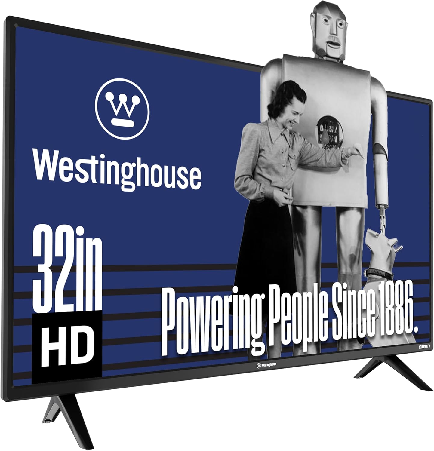Westinghouse 32-inch Smart TV, HD Xumo TV with Voice Remote, Flat Screen LED Television w/Apple HomeKit, Wi-Fi & Mobile Connectivity