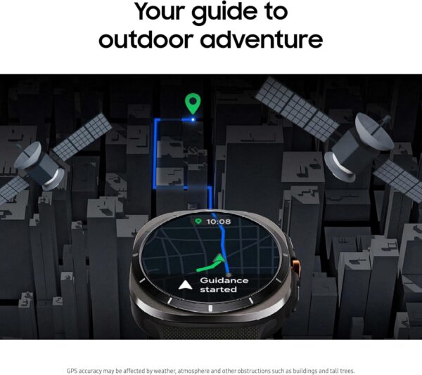 Samsung Galaxy Watch Ultra (2024) 47mm LTE AI Smartwatch w/Energy Score, Wellness Tips, Heart Rate Tracking, Sleep Monitor, Fitness Tracker, GPS, Titanium Gray [US Version, 1Yr Manufacturer Warranty] - Image 7