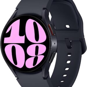 SAMSUNG Galaxy Watch 6 40mm Aluminum Smartwatch w/ Fitness Tracker, Heart Monitor, BIA Sensor, Advanced Sleep Coaching, Bluetooth – Graphite