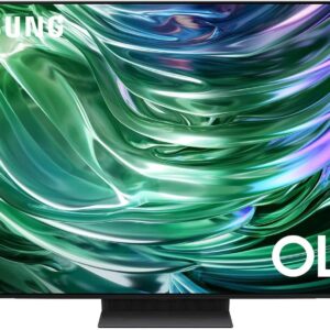 Samsung 65-Inch Class OLED 4K S90D Series HDR+ Smart TV w/Dolby Atmos, Object Tracking Sound Lite, Motion Xcelerator, Real Depth Enhancer, 4K AI Upscaling, Alexa Built-in (QN65S90D, 2024 Model)
