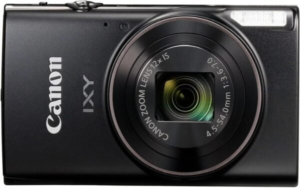 PowerShot IXY 650 (ELPH 360 HS) Digital Camera (Black) – 20.2MP Wi-Fi Enabled – Includes 32GB Memory Card, Flex Tripod & Full Accessory Bundle W/Inspire Digital Cloth (Renewed) - Image 2