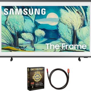Samsung QN50LS03FAFXZA 50 inch The Frame LS03FA QLED 4K Art Mode Vision AI Smart TV 2025 (Renewed) Bundle with 6FT HDMI 2.0 Cable and CPS Exclusive 26 Month Protection Pack (BEACH-CPS-26M1500)