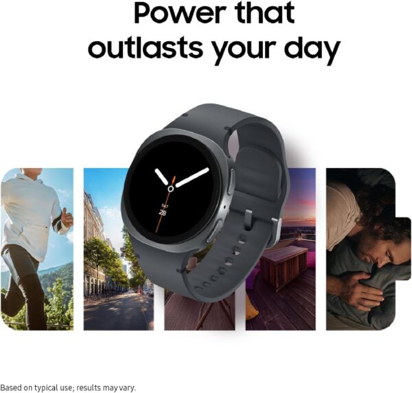 Samsung Galaxy Watch 8 (2025) 40mm LTE Smartwatch, Cushion Design, Fitness Tracker, Sleep Coaching, Running Coach, Energy Score, Heart Rate Tracking, Silver [US Version, 2 Yr Warranty] - Image 7