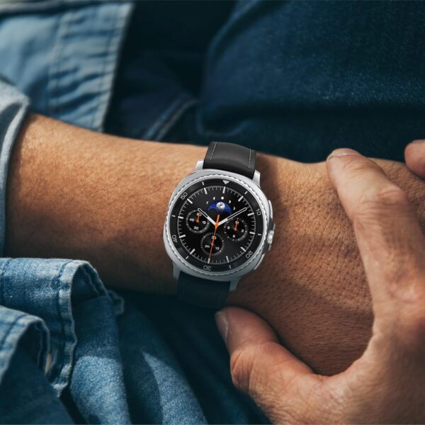 Samsung Galaxy Watch 8 Classic (2025) 46mm Bluetooth Smartwatch + Gift Card, Cushion Design, Rotating Bezel, Quick Button, Sleep Coaching, Running Coach, Black [US Version, 2 Yr Warranty] - Image 8