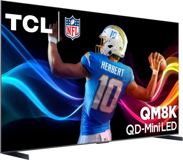 TCL 98-Inch Class QM8K Series QD-Mini LED 4K UHD Google Smart TV Next Generation Mini-LED TV - QLED, 144hz, 288hz VRR, No Bezel Design, Unrivaled Picture Quality, Ai Processing (98QM8K, 2025 Model) - Image 12