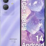 Read more about the article Ulefone Note 21 Phone Unlocked, 8GB+128GB, 8-Core, 6.56″ HD+ 90Hz Display, Android 14, 13MP AI Camera, 5000mAh Battery, Dual 4G LTE, Fingerprint/Face Unlocked Cell Phone, Widevine L1, GPS, Purple