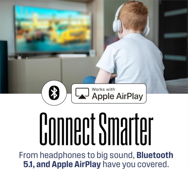 Westinghouse 43-inch Smart TV, FHD 1080P Xumo TV w/Voice Remote, Flat Screen LED Television w/Apple HomeKit, Wi-Fi & Mobile Connectivity - Image 3