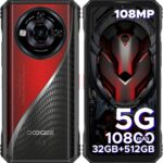 Read more about the article DOOGEE S118 Pro (2025) Rugged Phone 5G,10800mAh(33W) 24GB+512GB/2TB Rugged Smartphone Unlocked,DDR5,108MP+20MP Night Vision,6.6”FHD+120Hz Cell Phone,Dual SIM/Dual Unlock/NFC/GPS/OTG/WiFi 6