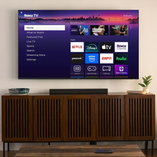 Roku Smart TV 2025 – 75-Inch Pro Series, Mini-LED TV – RokuTV with Backlit Voice Remote Pro – Flat Screen 4K QLED Television with 120Hz Refresh Rate & Dolby Vision IQ, Live News, Sports, Entertainment - Image 13