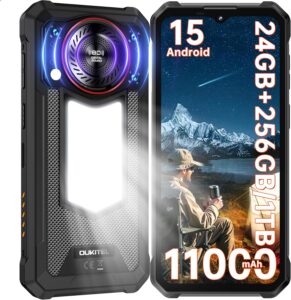 Read more about the article OUKITEL WP53 Pro Rugged Phone Unlocked Android 15-24GB+256GB Rugged Smartphone with Camping Light, 11000mAh Battery 128dB Louder Speaker, 6.52″ HD+ Phone, 50MP Main Camera Waterproof Cell Phone NFC