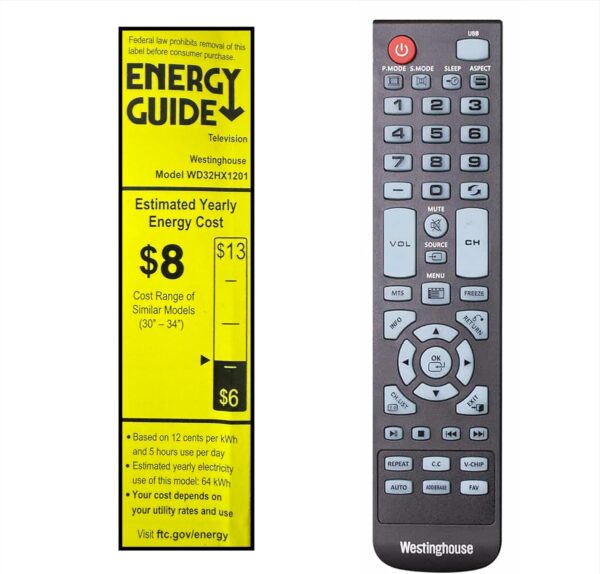 Westinghouse 32 Inch TV, HD LED Small Flat Screen Non-Smart Television, Works with Fire Stick, Roku, Apple TV, TiVo, Xumo, and Streaming Devices - Image 9