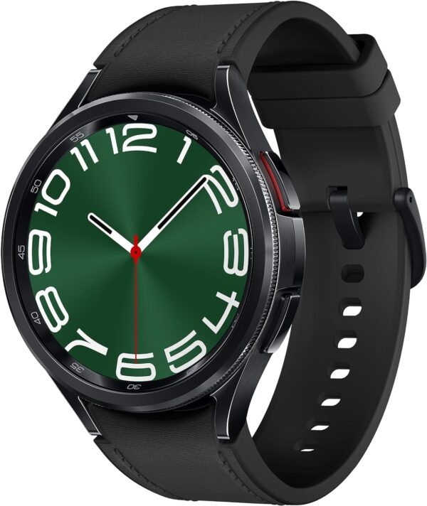 SAMSUNG Galaxy Watch 6 Classic 47mm Bluetooth Smartwatch, Rotating Bezel, Fitness Tracker, Personalized HR Zones, Advanced Sleep Coaching, US Version, Black (Renewed)