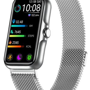 Health Fitness Tracker, Smart Watch with 24/7 Heart Rate and Blood Oxygen Monitor, Sleep Tracker with IP68 Waterproof, Activity Tracker Pedometer Step Counter for Women Men
