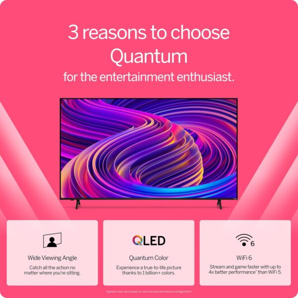 VIZIO M55Q6L4 55 in.; Class Quantum 4K QLED HDR Smart TV - Image 2