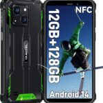 Read more about the article OUKITEL WP32 Rugged Cell Phone – Android 14 Rugged Phone Unlocked, 6.0″ HD+ Screen,12GB 128GB 1TB Expansion Smartphones, 6300mAh Battery, 20MP+5MP Camera, 4G Dual SIM,NFC,BT5.0,Face ID,T-Mobile, Green