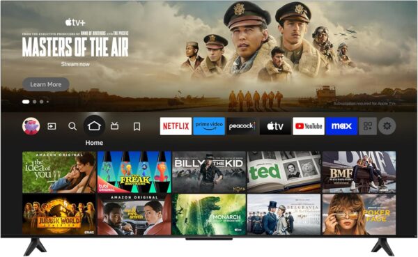 TCL 55-Inch Class S5 UHD 4K LED Smart TV with Fire TV (55S551F, 2024 Model), Dolby Vision, HDR PRO+, Dolby Atmos, Alexa Built-in with Voice Remote, Apple AirPlay 2 Compatibility, Streaming Television - Image 9