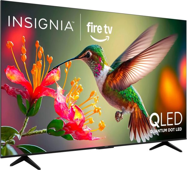 INSIGNIA 75-inch Class QF Series LED 4K UHD QLED Smart Fire TV with Alexa Voice Remote (NS75-UQFL26) - Image 3