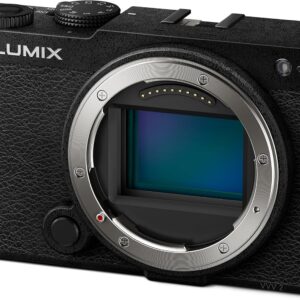 Panasonic LUMIX S9 Mirrorless Camera, 24.2MP Full Frame with Phase Hybrid AF, New Active I.S. Technology – DC-S9BODYK (Black)