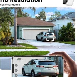 Outdoor Security Camera Wireless, 2K Battery Powered WiFi Cameras for Home Security with AI Motion Detection, Color Night Vision, Siren Alarm, 2-Way Talk, IP66 Waterproof, Cloud/SD Storage (4 Pack)
