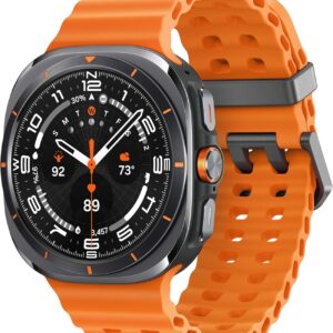 Samsung Galaxy Watch Ultra (2024) 47mm LTE AI Smartwatch w/Energy Score, Wellness Tips, Heart Rate Tracking, Sleep Monitor, Fitness Tracker, GPS, Titanium Gray [US Version, 1Yr Manufacturer Warranty]