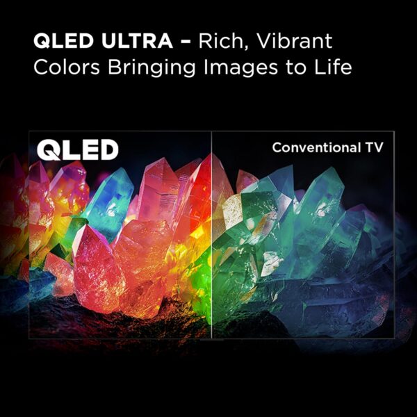 TCL 85-Inch QM7 QLED 4K Smart QD-Mini LED TV with Google TV (85QM751G, 2024 Model) Dolby Vision IQ, Dolby Atmos, HDR, Game Accelerator up to 240Hz, Voice Remote, Works with Alexa, Streaming Television - Image 5