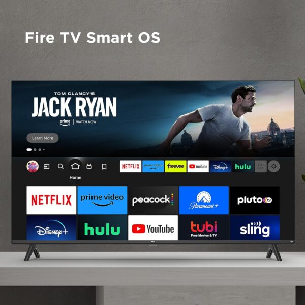 TCL 32-Inch Class S3 1080p LED Smart TV with Fire TV (32S350F, 2023 Model), Alexa Built-in, Apple AirPlay Compatibility, Streaming FHD Television,Black - Image 4