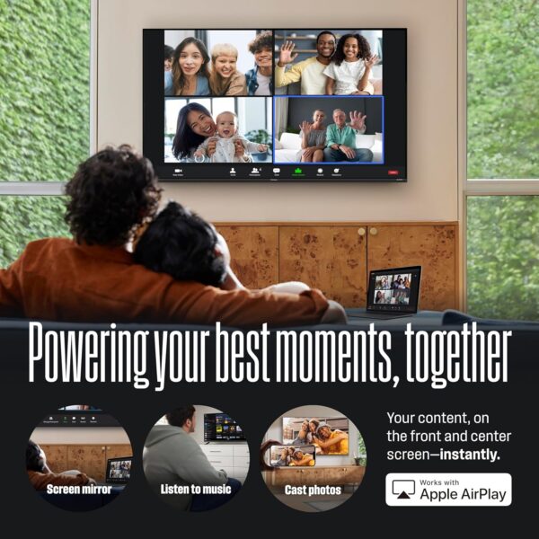 Westinghouse 43-inch Smart TV, FHD 1080P Xumo TV w/Voice Remote, Flat Screen LED Television w/Apple HomeKit, Wi-Fi & Mobile Connectivity - Image 7