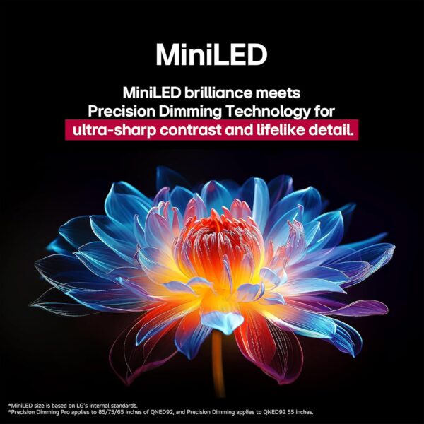 LG 65-Inch Class QNED evo AI QNED85A Series Mini LED 4K Smart TV w/AI Picture, AI Sound, HDR10, AI Super Upscaling 4K, Filmmaker Mode, Wow Orchestra, Alexa Built-in (65QNED85AUA, 2025) - Image 3