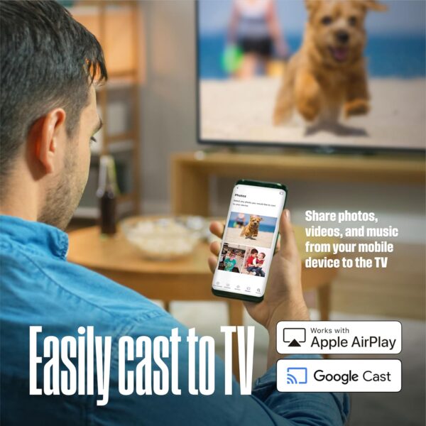 Westinghouse Roku TV - 24 Inch Smart TV, HD Television with Wi-Fi Connectivity and Mobile App, LED Flat Screen Compatible with Apple HomeKit, Alexa and Google Assistant - Image 3
