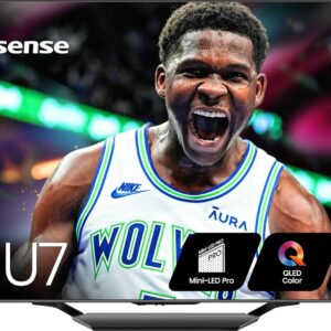 Hisense 85-Inch Class U7 Series Mini-LED ULED 4K UHD Google Smart TV (85U7N) – QLED, Dolby Vision IQ, Dolby Atmos, Full Array Local Dimming, 144Hz Game Mode Pro, VRR, Alexa Compatibility