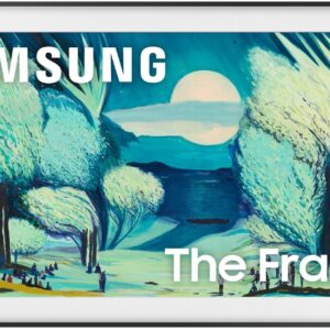 Samsung 43-Inch Class The Frame LS03F 4K QLED Smart TV (2025 Model) Modern Frame Design, NQ4 AI Gen2 Processor, Art Mode, Artful Picture Quality, Samsung Vision AI, Alexa Built-in