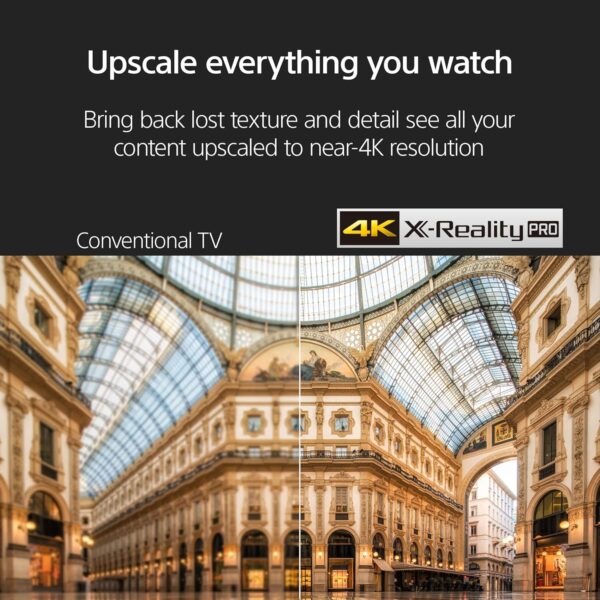 Sony BRAVIA 2 II 55 Inch 4K Ultra HD LED Smart TV with Google TV and Exclusive Features for PlayStation®5 (K-55S20M2), 2025 Model - Image 9