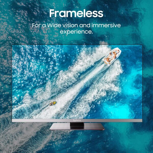 SYLVOX 12 Volt TV, 22" Smart Television with DVD Player Built in, 1080P Google OS ATSC NTSC WiFi Bluetooth HDMI USB, AC/DC Powered, 12V TV for RV Camper Boat Coastal Home (Marine Series) - Image 7