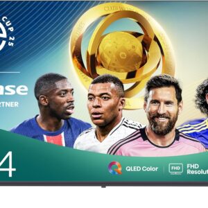 Hisense 40-Inch Class QD4 Series QLED FHD Smart Fire TV (40QD4QF, 2025 Model) – Quantum Dot Color, DTS Virtual: X, Alexa Built in, Slim Bezel Design
