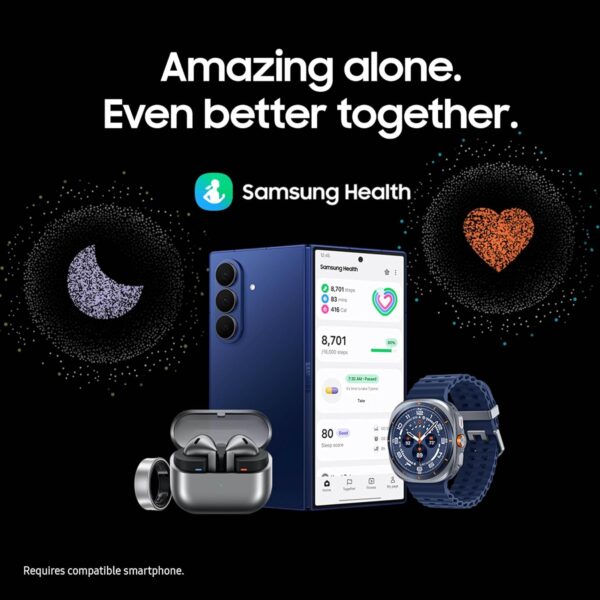Samsung Galaxy Watch Ultra (2025) 47mm LTE Smartwatch + Gift Card, Titanium Casing, Advanced Sleep Coaching, Running Coach, Energy Score, GPS, Titanium White [US Version, 2 Yr Warranty] - Image 9