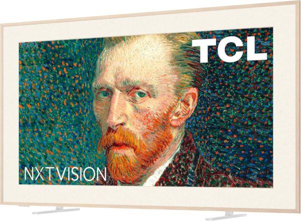 TCL 55-Inch Class NXTVISION Series QLED 4K UHD Google Smart TV Canvas Style Art Frame TV - QLED, 120hz, Matte Anti-Glare Screen, Free Bezel and Frame, Atmos, Free Art Included (55A300W, 2024 Model) - Image 13