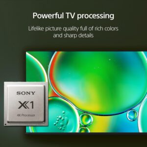 Sony BRAVIA 2 II 55 Inch 4K Ultra HD LED Smart TV with Google TV and Exclusive Features for PlayStation®5 (K-55S20M2), 2025 Model